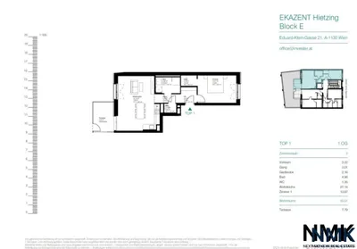 2-Zimmer-Wohnung kaufen in Wien – 56 m², € 494.595 – Bild 9 von 9