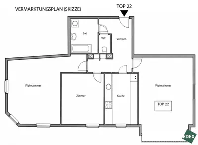 3-Zimmer-Wohnung kaufen in Wien – 92,7 m², € 549.000 – Bild 22 von 22