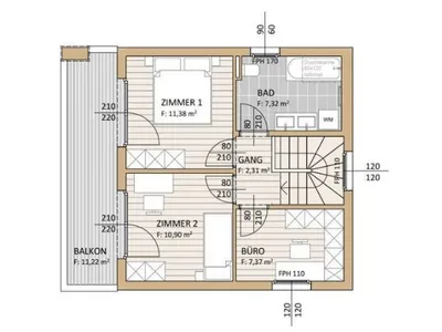 5-Zimmer-Haus kaufen in Villach Land – 90 m², € 550.000 – Bild 4 von 4