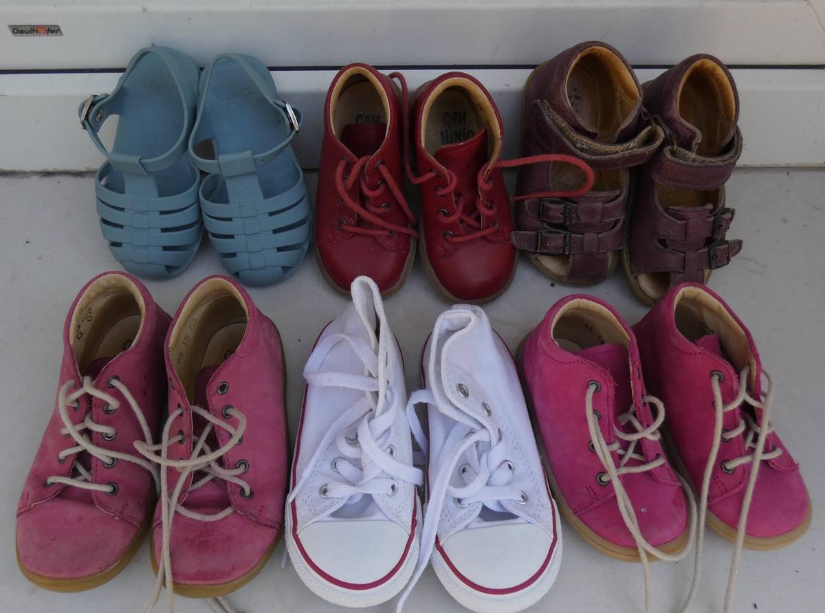 NEUE Original Converse Chucks Schuhe + LIEWOOD Sandalen Bade Sandalen Gr. 24 25 + Neuw. Waldviertler Gea Bisgaard Affenzahn BARFUß Sommer Gr. 20 21 23 Crocs Badeschuhe
