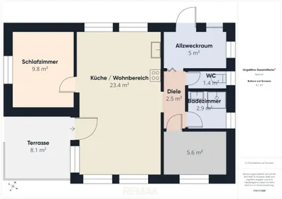 3-Zimmer-Haus kaufen in Bruck an der Leitha – 59 m², € 179.000 – Bild 10 von 11