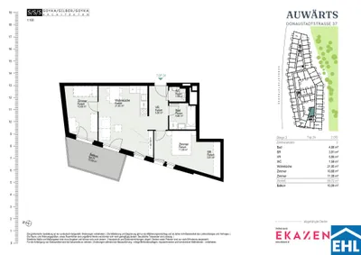 3-Zimmer-Wohnung mieten in Wien – 59,72 m², € 1.620 – Bild 20 von 20