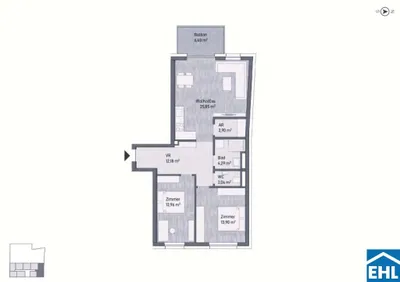 3-Zimmer-Wohnung kaufen in Graz – 74,12 m², € 375.814 – Bild 5 von 5