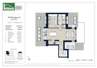 4-Zimmer-Wohnung kaufen in Wien – 114,28 m², € 849.000 – Bild 37 von 38