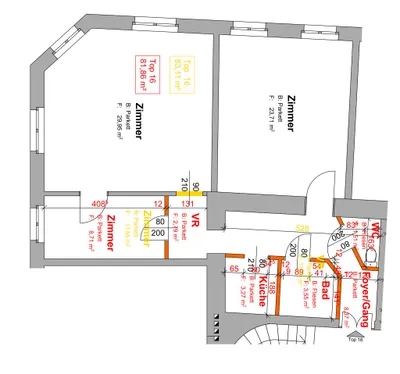 2-Zimmer-Wohnung kaufen in Wien – 81,86 m², € 399.000 – Bild 11 von 11