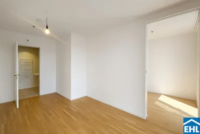 Sonnwendviertel: 2-Zimmer-Wohnung mit Balkon in der 18. Etage - Fitnessraum, Co-Working & Rooftop-Terrasse inklusive! – Bild 3
