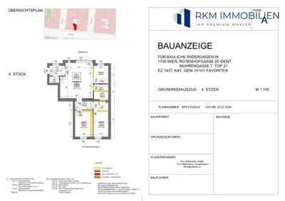 3-Zimmer-Wohnung kaufen in Wien – 64,9 m², € 255.000 – Bild 9 von 9