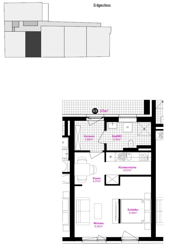 Wohnung – Graz - Ansicht 3