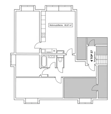 Immobilie kaufen in Wien – 85,67 m², € 395.000 – Bild 12 von 13