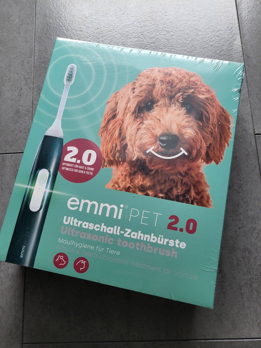 NEU - Emmi Pet 2.0 Ultraschallzahnbrste fr Hunde,  100,- (2333  Leopoldsdorf) - willhaben