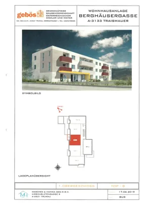 2-Zimmer-Wohnung mieten in Sankt Pölten Land – 55,56 m², € 625 – Bild 14 von 15