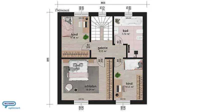 5-Zimmer-Haus kaufen in Waidhofen an der Thaya – 100 m², € 289.000 – Bild 17 von 22