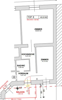 2-Zimmer-Wohnung kaufen in Wien – 48,53 m², € 155.000 – Bild 18 von 18