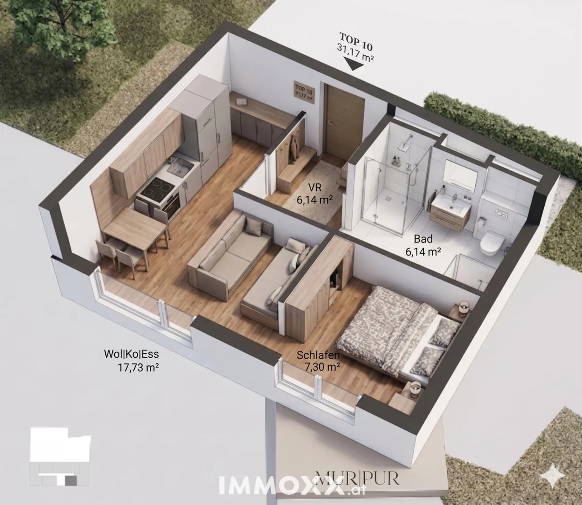 Wohnung – Graz - Ansicht 2
