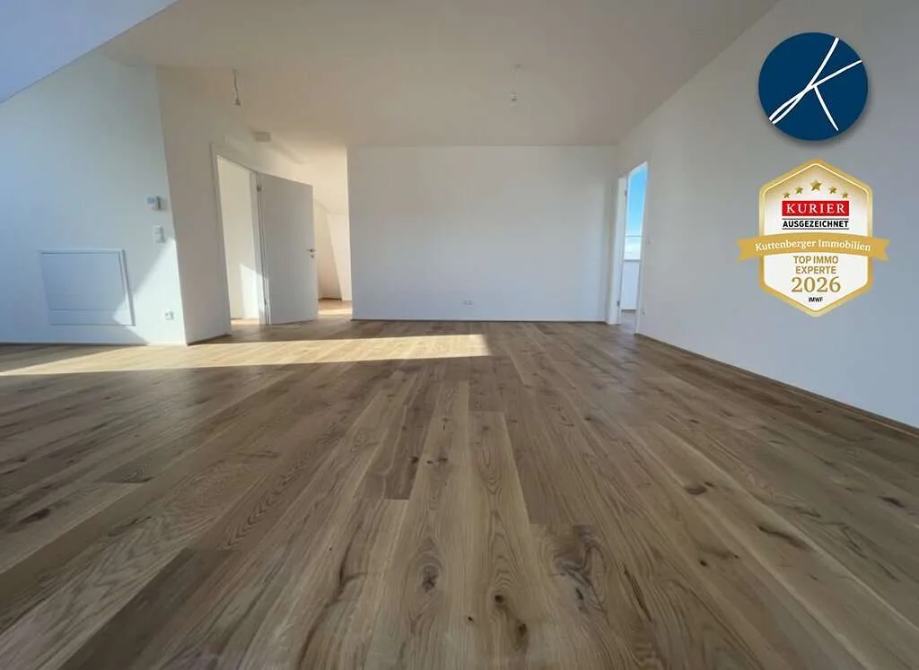*Superprojekt: ''Über den Baumwipfeln" *TOP 53* 4,5 Zimmer mit SUPER-PANORAMA-DACHTERRASSE + 360° WIEN-BLICK + EXTRA BALKON – pohled 2