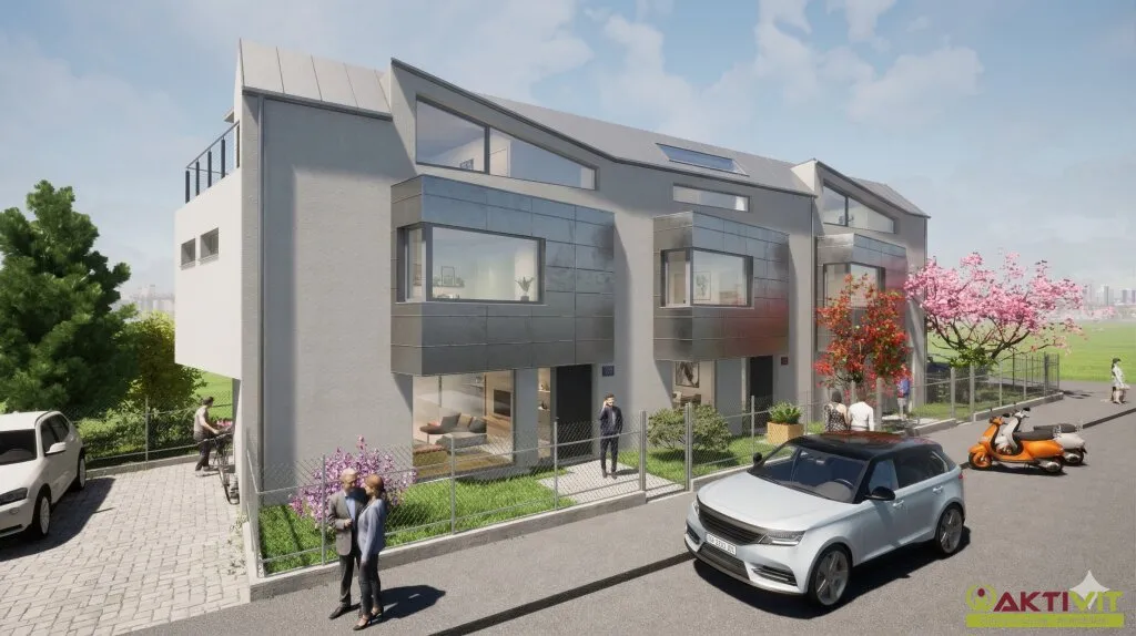 Reihenhausgrundstück mit Baubewilligung für 3 Einheiten. - View 2