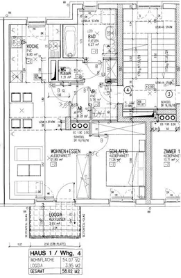 2-Zimmer-Wohnung mieten in Perg – 58,02 m², € 558 – Bild 2 von 2