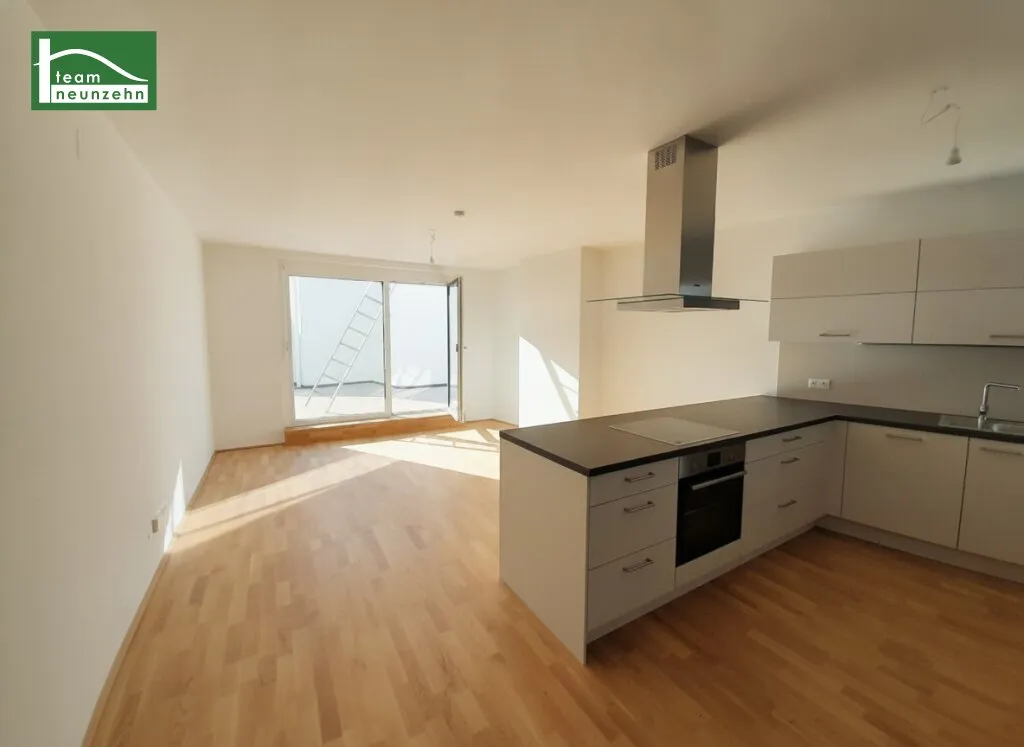 DACHGESCHOSSWOHNTRAUM - geräumige 3 Zimmer-Wohnung mit 60 m² Dachterrasse - KARMELITERHOF - Ansicht 3