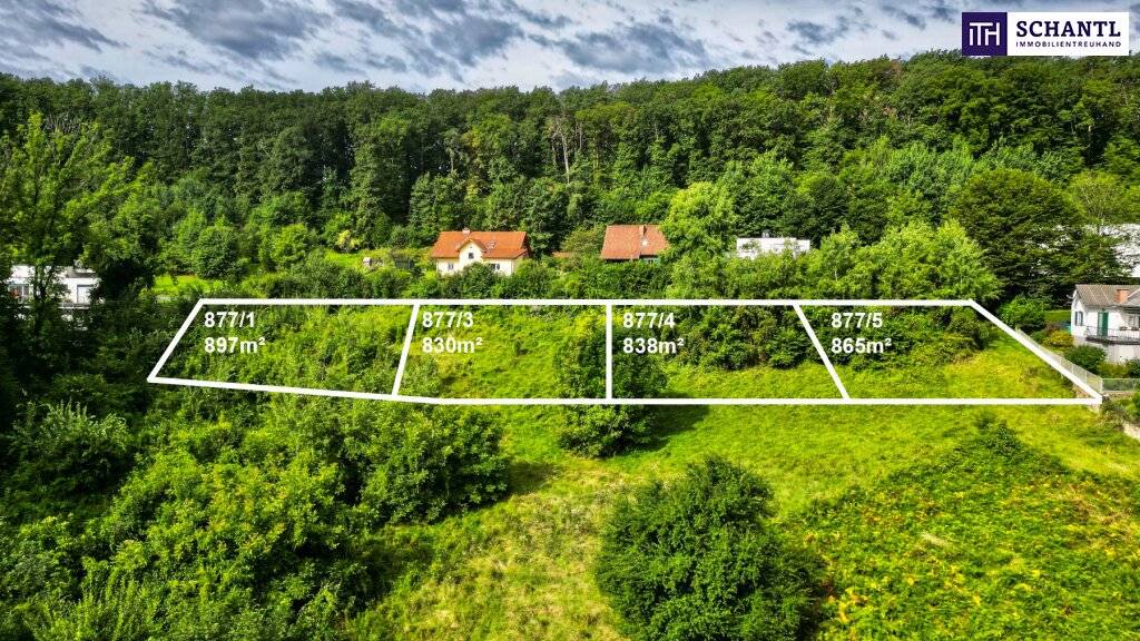 WEIL LAGE ALLES IST! Exklusive Baugrundstücke in begehrter Grazer Wohngegend - jetzt zugreifen! Nur noch 3 Bauparzellen verfügbar - inklusive fertiger Planung und bereits vorliegender Baubewilligung - Ansicht 2