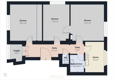 3-Zimmer-Wohnung kaufen in Linz – 86 m², € 219.000 – Bild 13 von 13