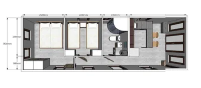 3-Zimmer-Immobilie kaufen in Tulln – 40 m², € 64.400 – Bild 5 von 6