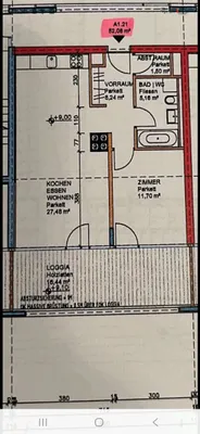 Wohnung mieten in Wels – 52 m², € 849 – Bild 17 von 19