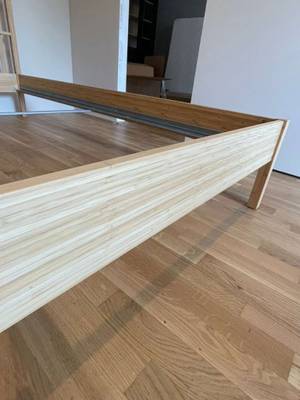 Bettgestell Bambus / IKEA KONGSHUS 160x200,  115,- (1220 Wien) - willhaben