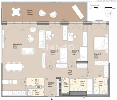 4-Zimmer-Wohnung kaufen in Wien – 132,31 m², € 1.962.200 – Bild 17 von 17