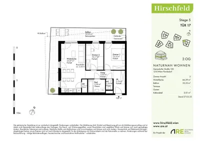 Immobilie kaufen in Wien – 66,15 m², € 365.000 – Bild 13 von 14