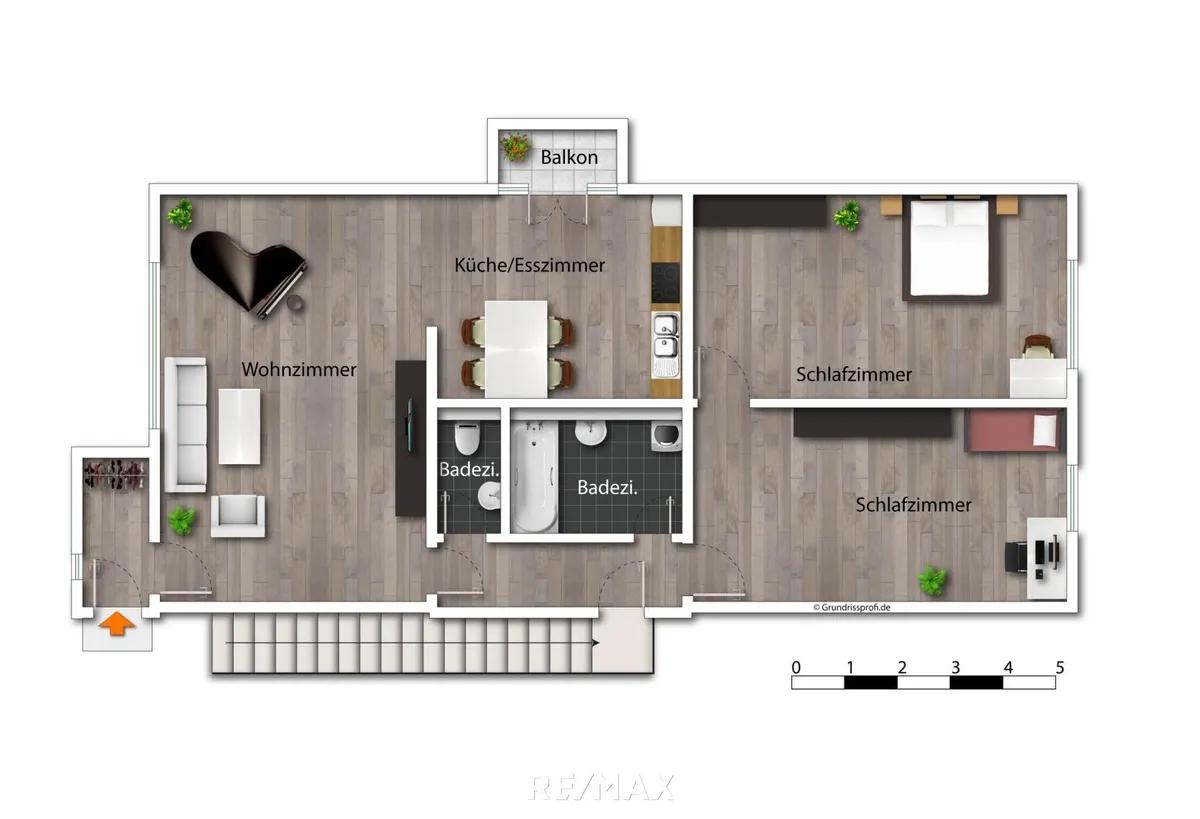 Apartment in Marchtrenk, Bussetti, Au an der Traun - Ansicht 3
