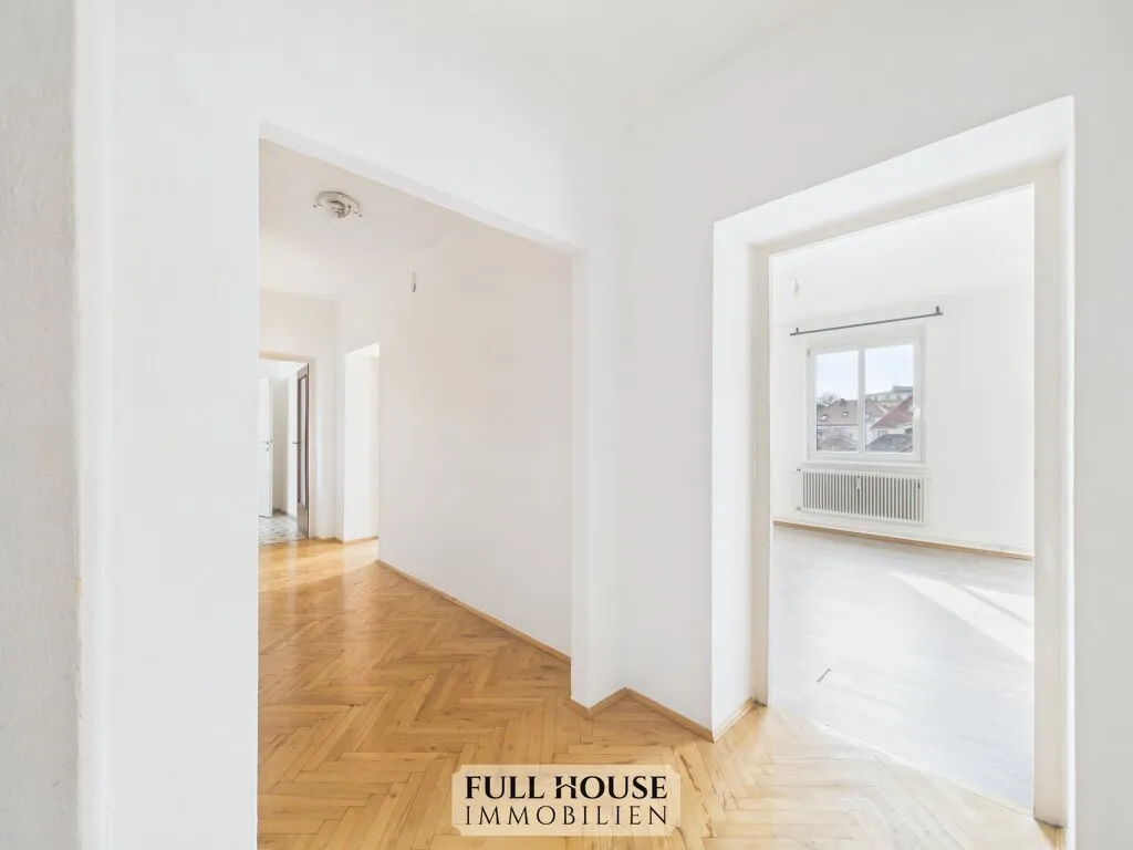 P8 Klagenfurt Living - Großzügige 5,5-Zimmer-Wohnung im Zentrum von Klagenfurt (renovierungsbedürftig) - Ansicht 2
