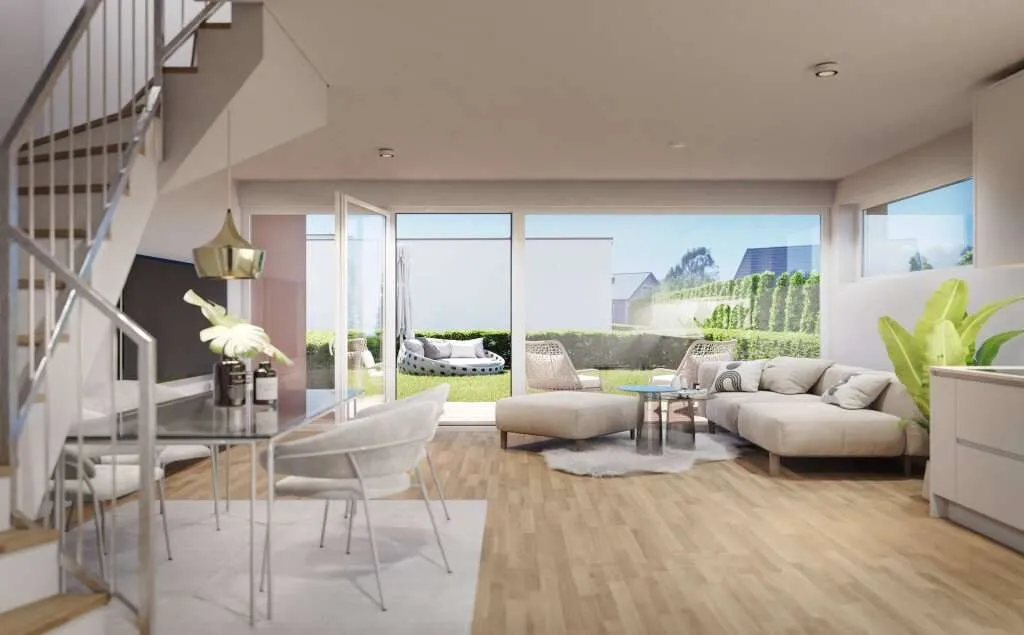 Neubau DH-Hälfte 75 - Ansicht 3