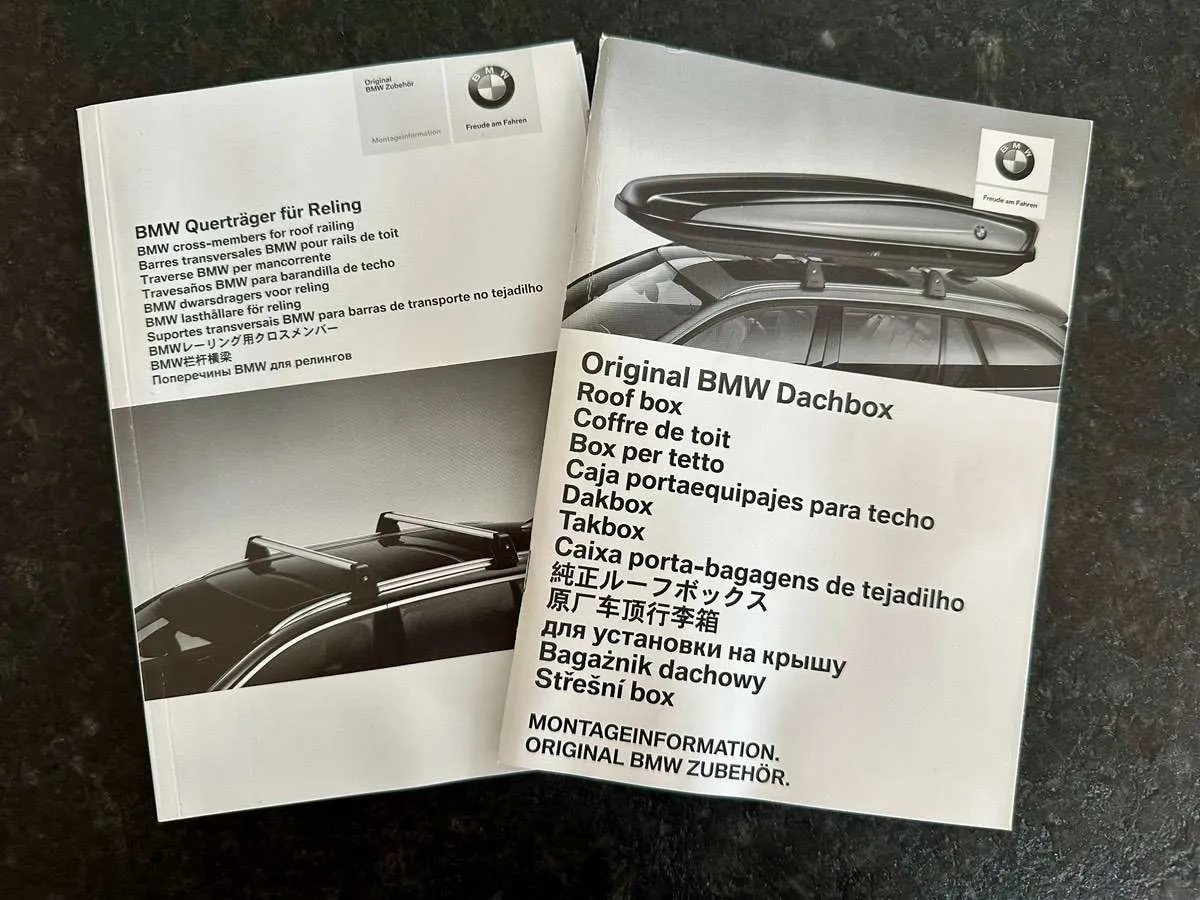 BMW Dachbox 520 inkl. Dachträger, € 800,- (4062 Kirchberg-Thening 