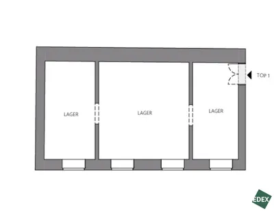 3-Zimmer-Gewerbeimmobilie mieten in Wien – 56 m², € 414 – Bild 7 von 7