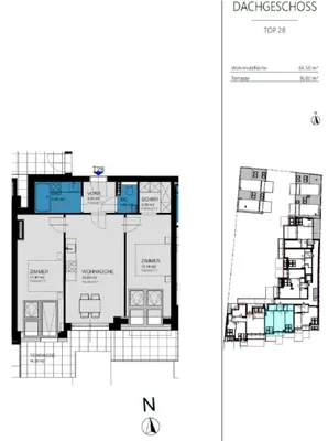 3-Zimmer-Wohnung mieten in Wien – 66,58 m², € 1.849 – Bild 18 von 18