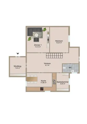 6-Zimmer-Haus kaufen in Sankt Veit an der Glan – 200 m², € 298.900 – Bild 9 von 11