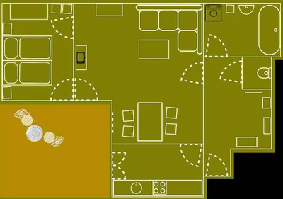2-Zimmer-Wohnung mieten in Baden – 50 m², € 520 – Bild 9 von 11