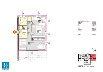 Wohnung kaufen in Grieskirchen – 54 m², € 239.580 – Bild 11 von 22