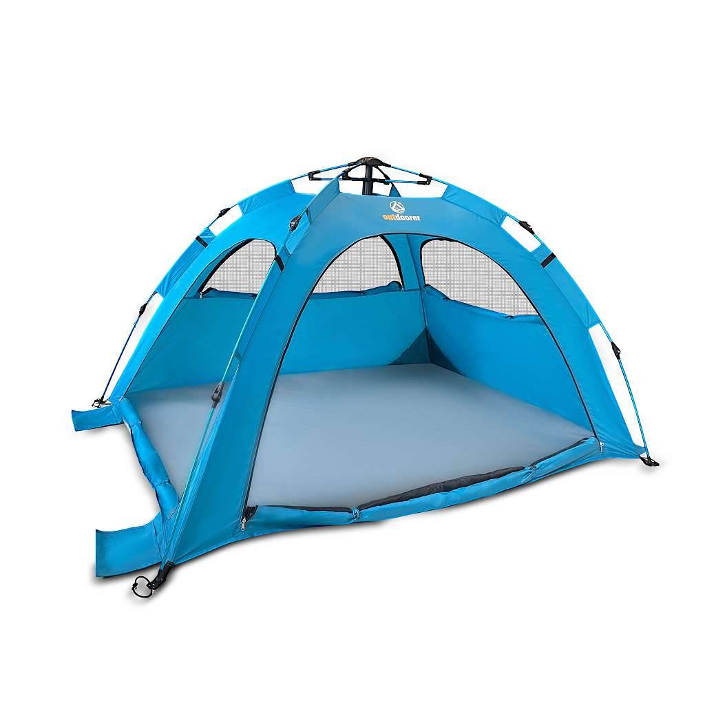 SunSnapper Alu Air - Automatik Strandmuschel Zelt mit UV-Schutz | groes  Strandzelt fr Kinder & Familien | Strandmuschel blau, Sonnenzelt, Camping  Windschutz,  106,95 (4910 Ried im Innkreis) - willhaben