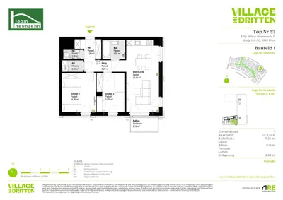 3-Zimmer-Wohnung mieten in Wien – 71,55 m², € 1.849 – Bild 29 von 29