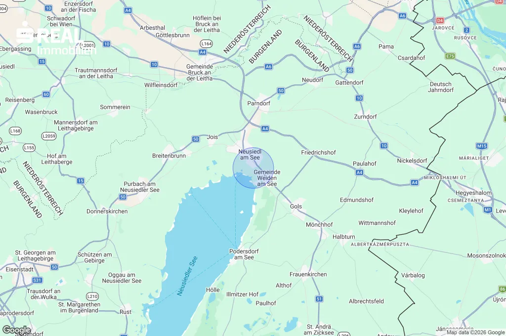 Baugrundstück 612m² in 7100 Neusiedl am See - Ihr Traumgrundstück im Burgenland! - Ansicht 3