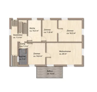 6-Zimmer-Haus kaufen in Mödling – 145 m², € 895.000 – Bild 10 von 28