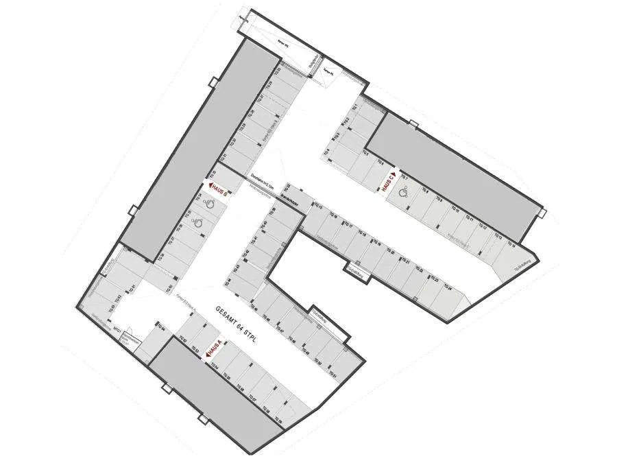 Tiefgaragenstellplätze zu vermieten - Abtenau "Am Fischbach" - Ansicht 3