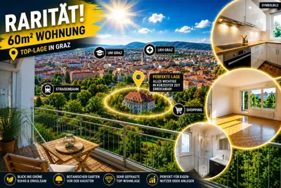 Wohnung kaufen in Graz – 60 m²