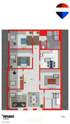 16-Zimmer-Gewerbeimmobilie kaufen in Graz-Umgebung – 465 m², € 950.000 – Bild 32 von 34
