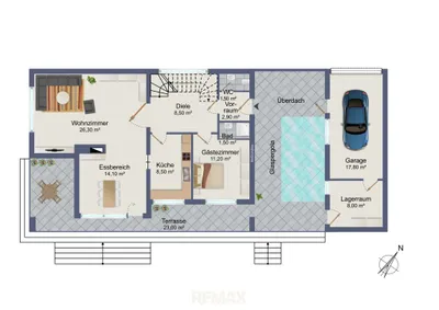 5-Zimmer-Haus kaufen in Graz – 150 m², € 595.000 – Bild 22 von 23