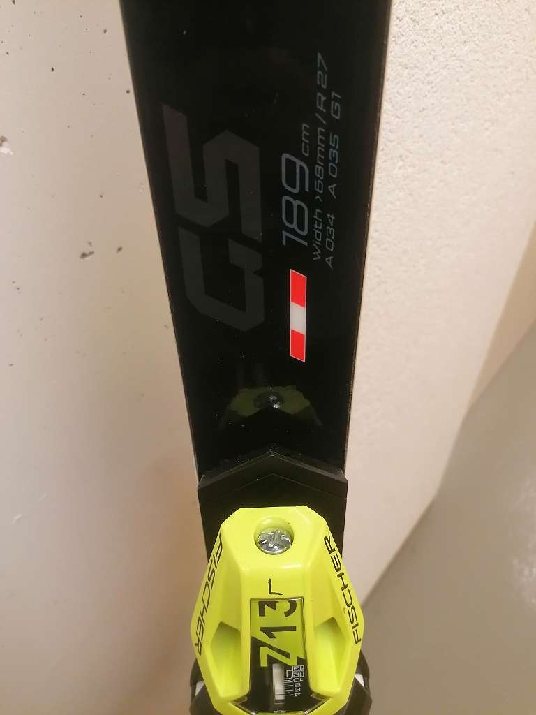 (verkauft) Fischer Rc4 Worldcup GS Master Curv 189