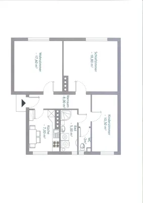 3-Zimmer-Wohnung kaufen in Salzburg Stadt – 69 m², € 329.000 – Bild 4 von 4
