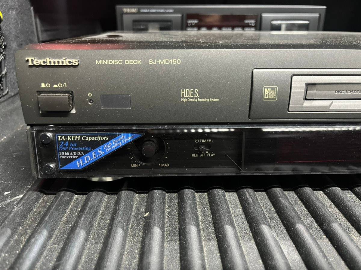 High End Technics SJ-MD150 Minidisc Deck Player, € 350,- (9500