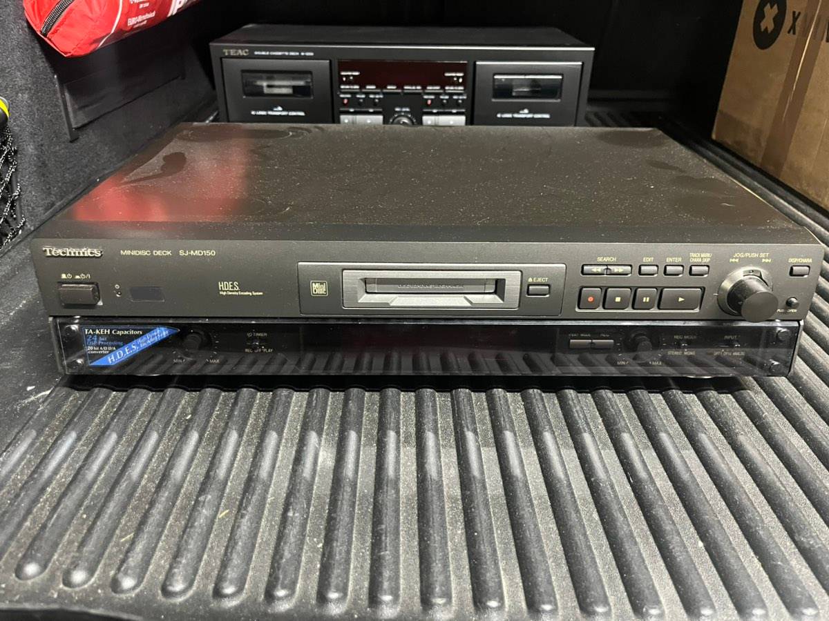 Technics テクニクス　SJ-MD150 minidisc deck Used Technics SJ-MD150 Minidisc players for Sale | HifiShark.com